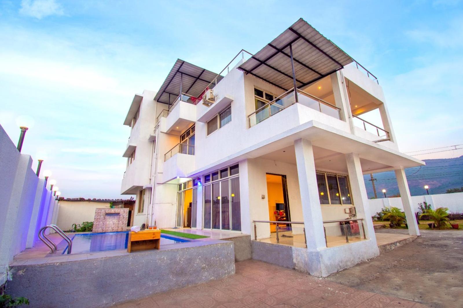 לונבלה Empyrean Stay Ll 6Bhk Ll Royal Bramha Palace Ll Pvt Pool Ll מראה חיצוני תמונה